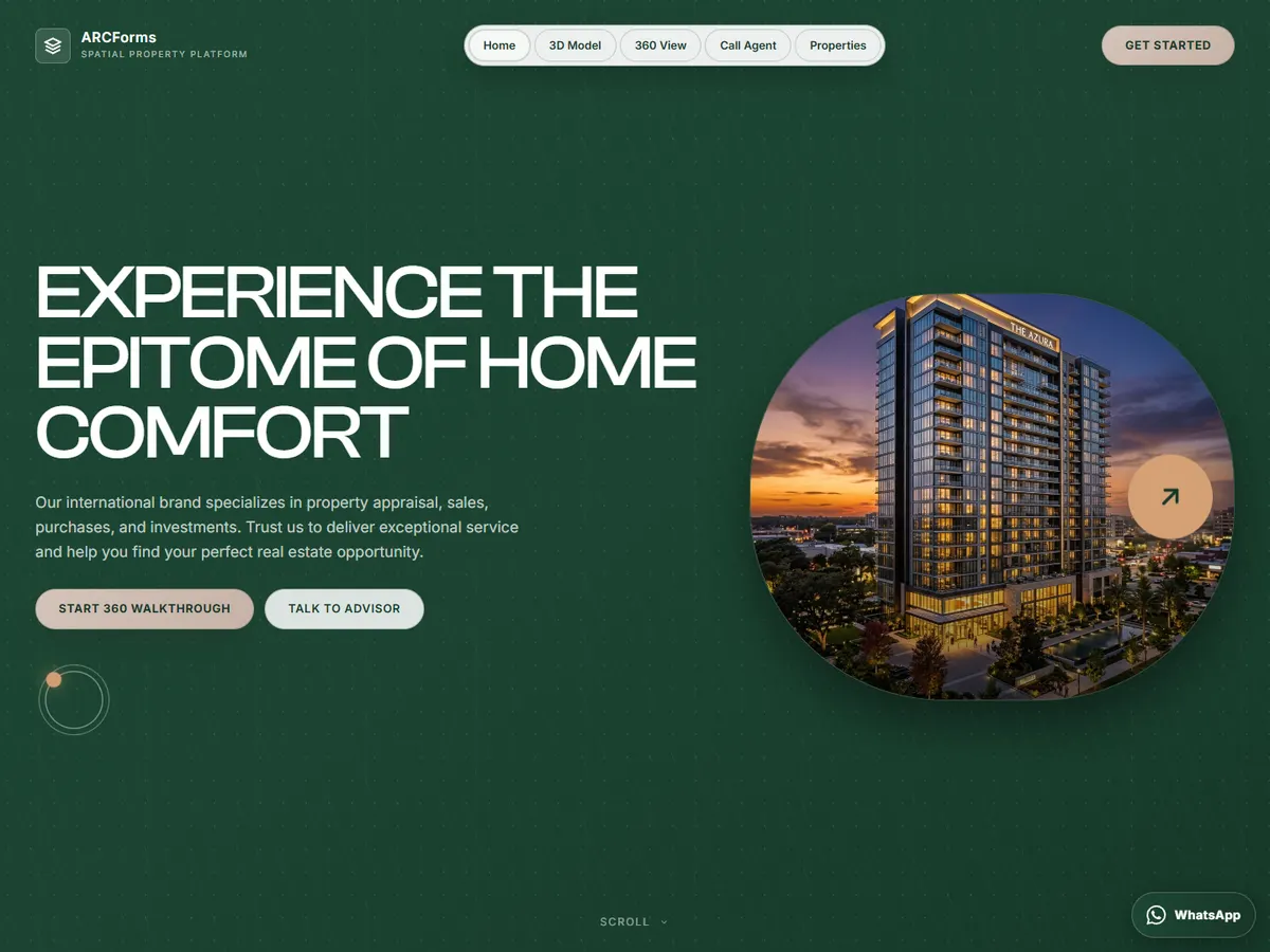 ARCForms: Real_Estate project by SoulPlex Studios