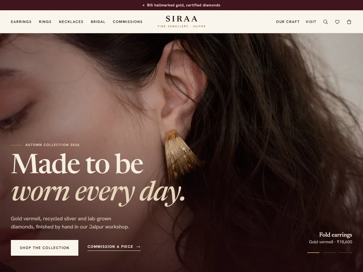 Siraa: eCommerce_&_Retail project by SoulPlex Studios